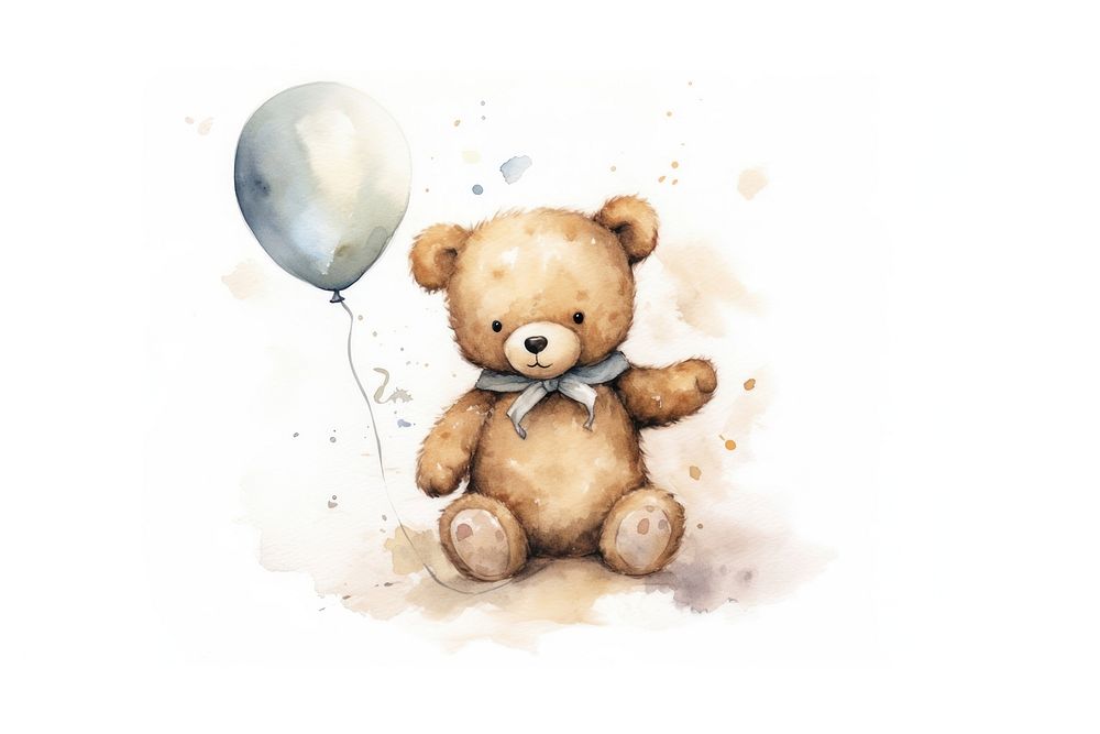 Balloon bear toy representation. AI | Free Photo - rawpixel