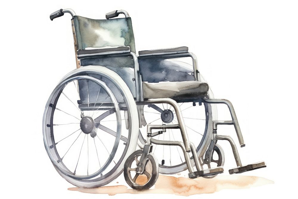 Wheelchair vehicle bicycle transportation. AI generated Image by rawpixel.
