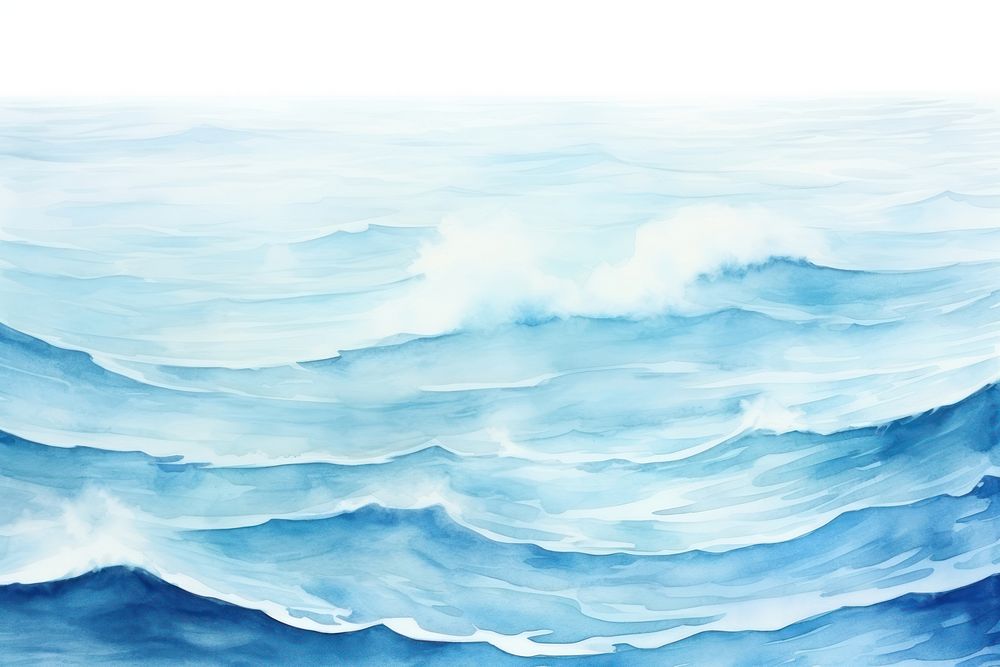 Ocean backgrounds nature water. AI generated Image by rawpixel.