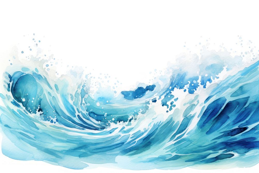 Ocean nature water sea. AI generated Image by rawpixel.