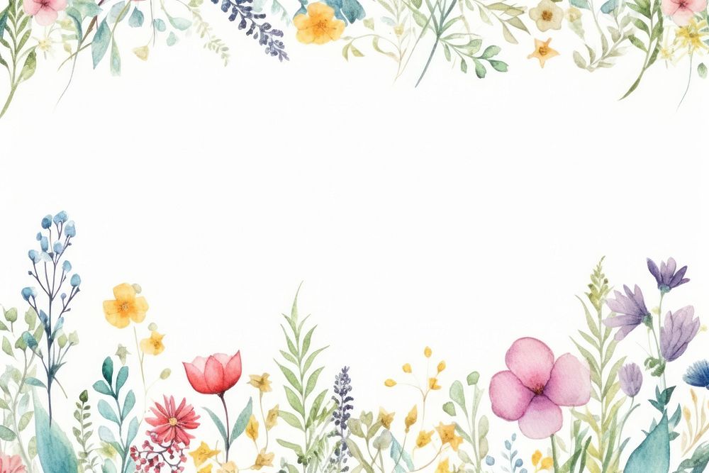 Backgrounds pattern flower plant. AI generated Image by rawpixel.