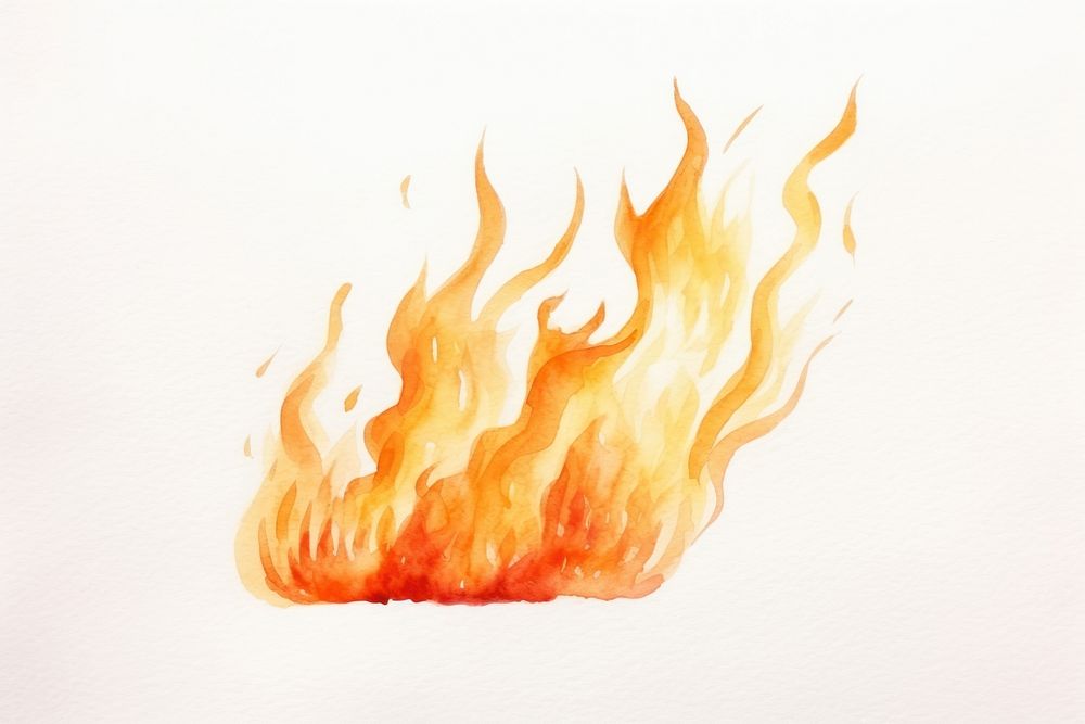 Fire invertebrate creativity abstract. AI generated Image by rawpixel.