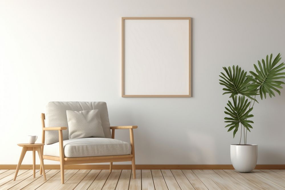 Furniture room wood wall. AI generated Image by rawpixel.