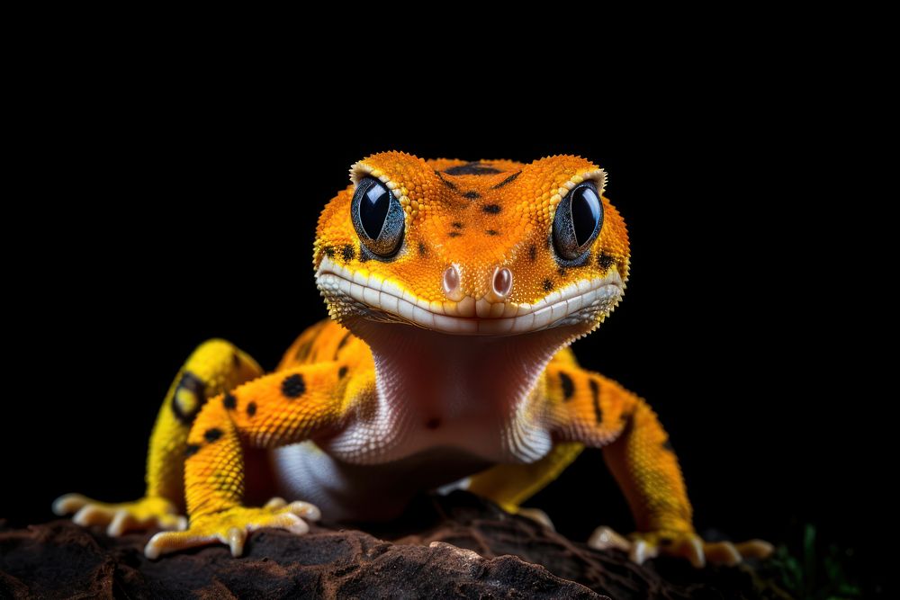 Gecko reptile animal lizard. AI generated Image by rawpixel.