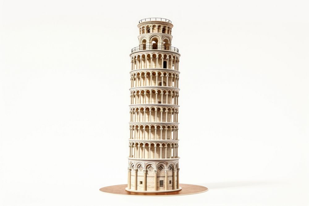 Tower architecture building landmark. AI generated Image by rawpixel.