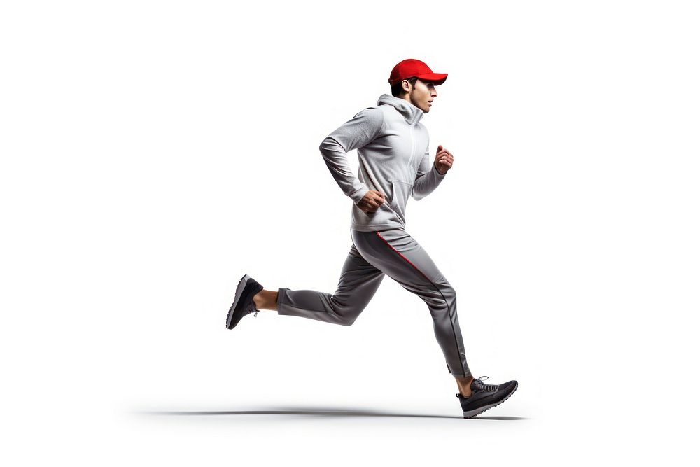 Running recreation footwear adult. AI generated Image by rawpixel.