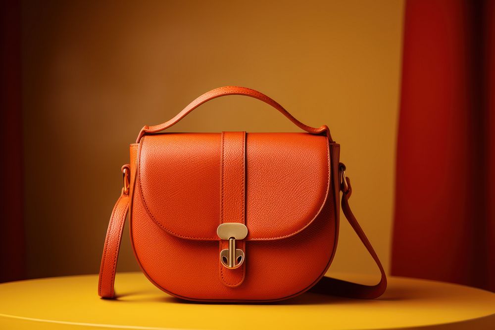 Fashion bag suitcase handbag. AI generated Image by rawpixel.