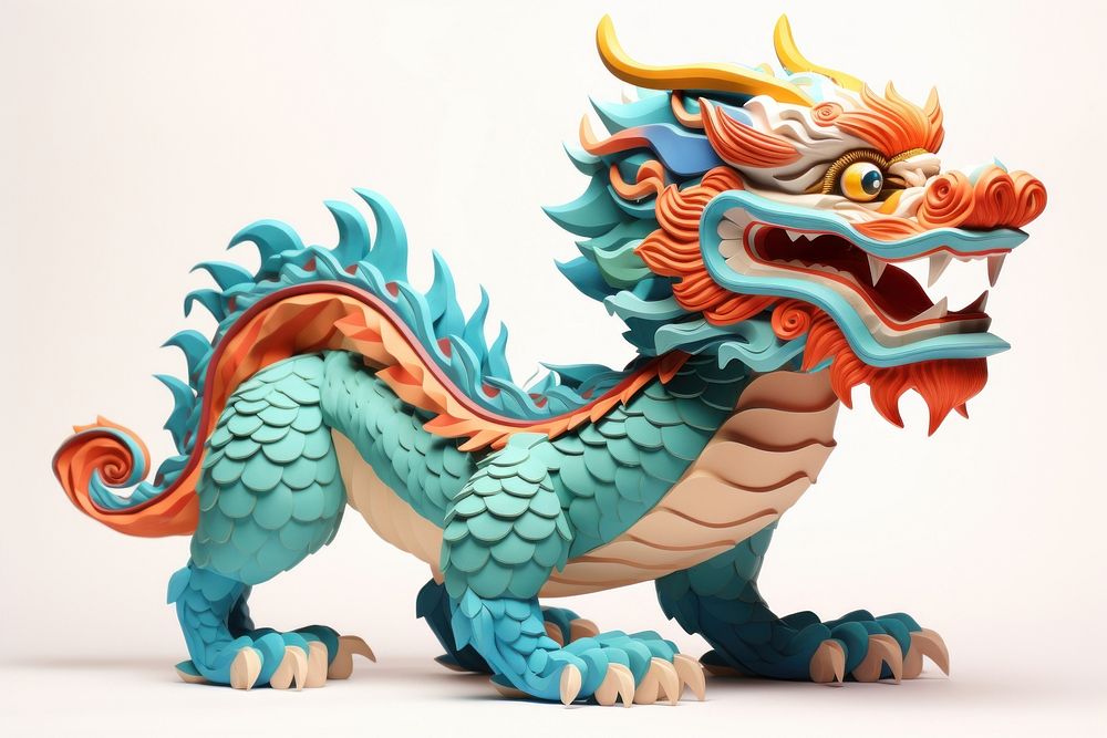 Dragon representation chinese dragon celebration. AI generated Image by rawpixel.