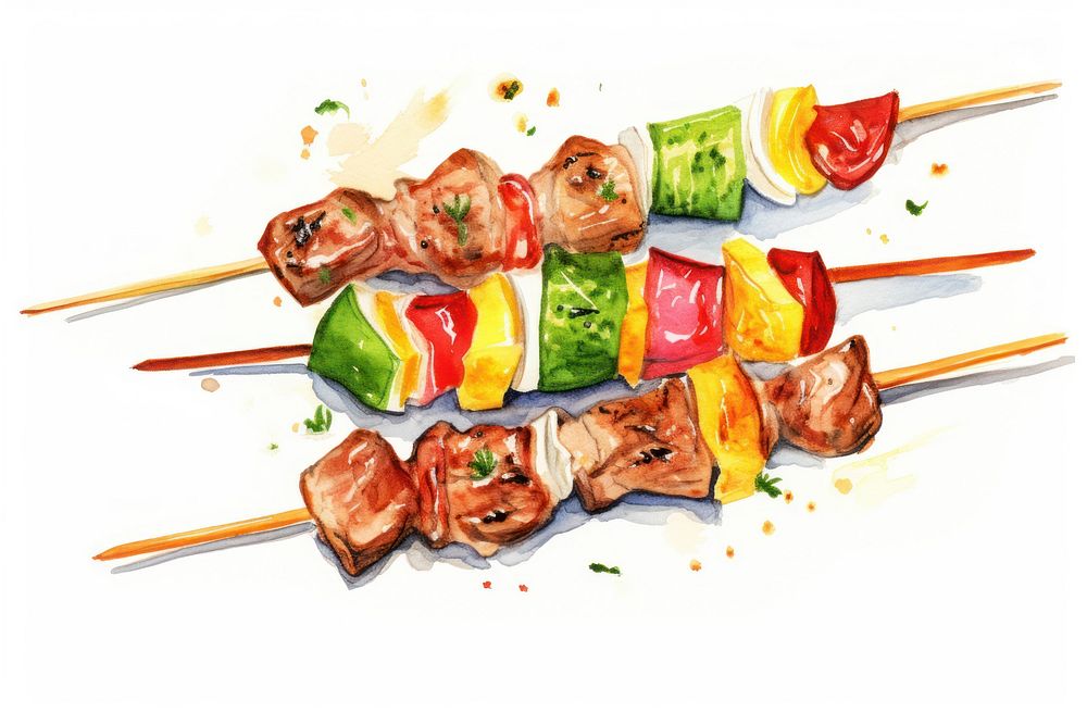 Food meat vegetable seafood. AI generated Image by rawpixel.