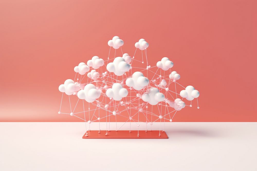 Cloud accessories decoration accessory. AI generated Image by rawpixel.