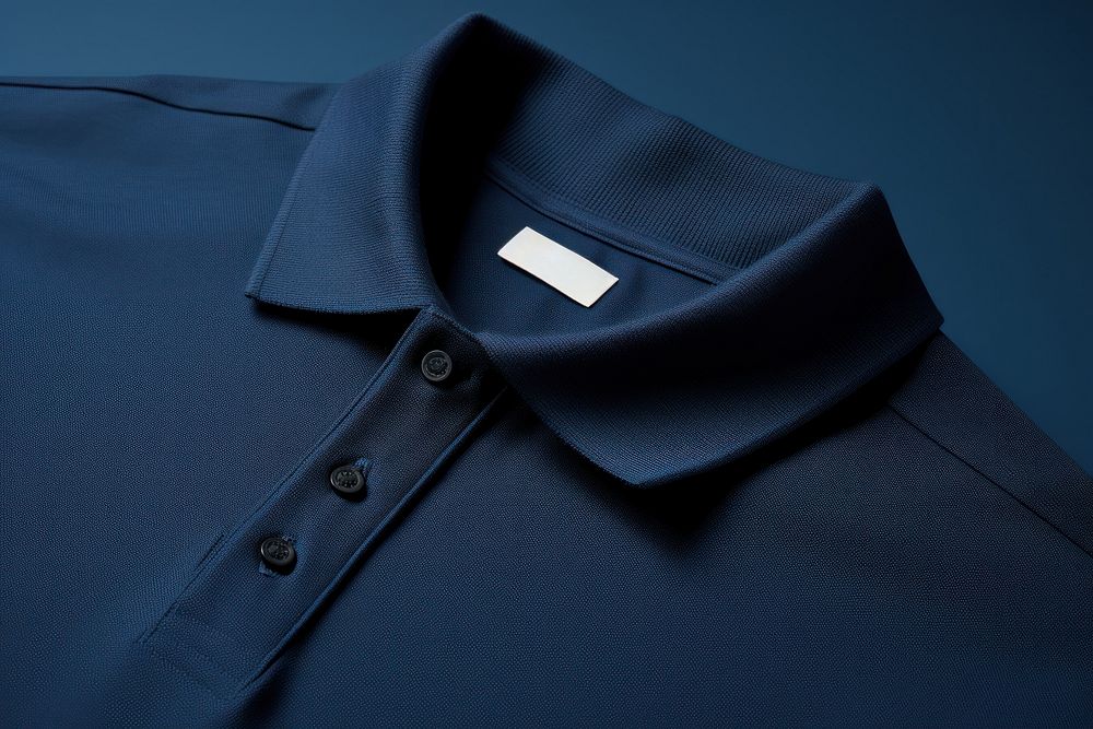 Blue shirt outerwear clothing. AI generated Image by rawpixel.