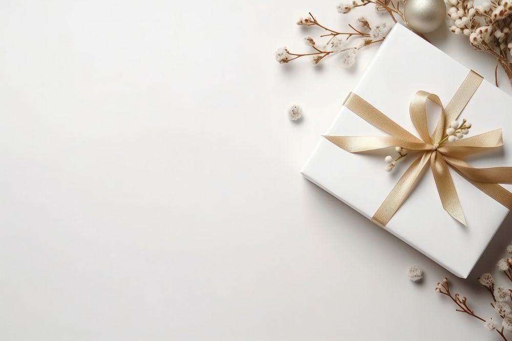 Gift backgrounds paper white