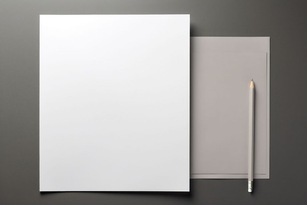 Paper white simplicity document. AI generated Image by rawpixel.