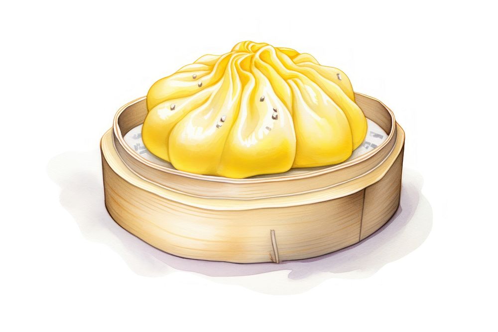 Food white background xiaolongbao freshness. AI generated Image by rawpixel.