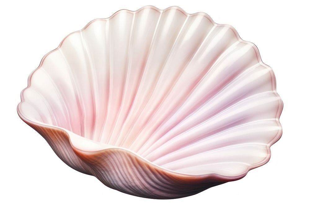 Seashell clam invertebrate freshness. AI generated Image by rawpixel.