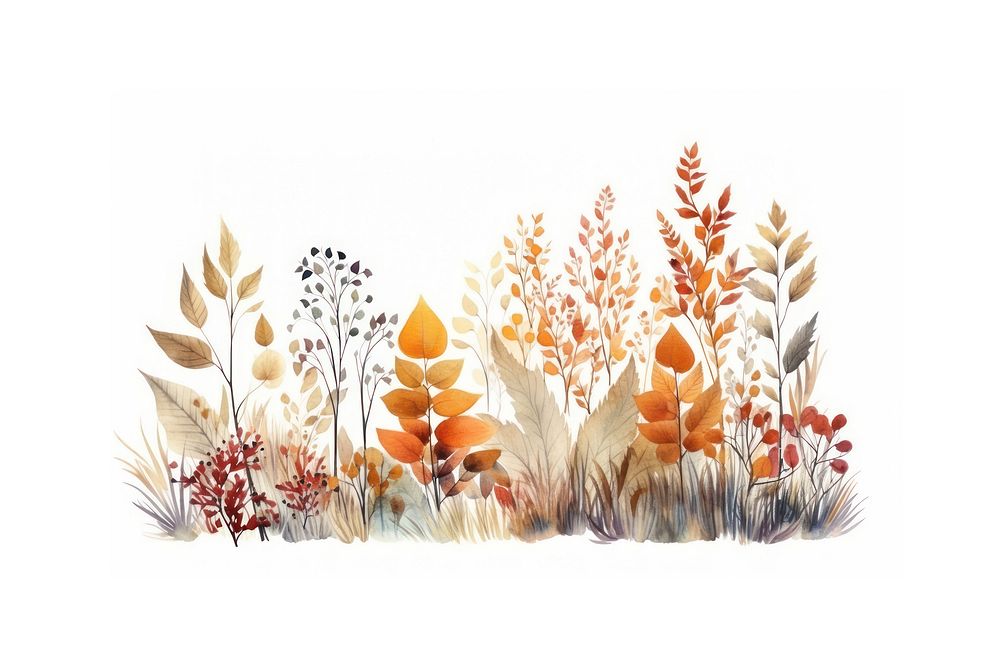 Outdoors painting nature autumn. AI generated Image by rawpixel.