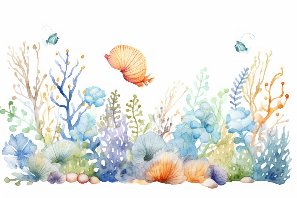 Sea outdoors aquarium nature. AI generated Image by rawpixel.