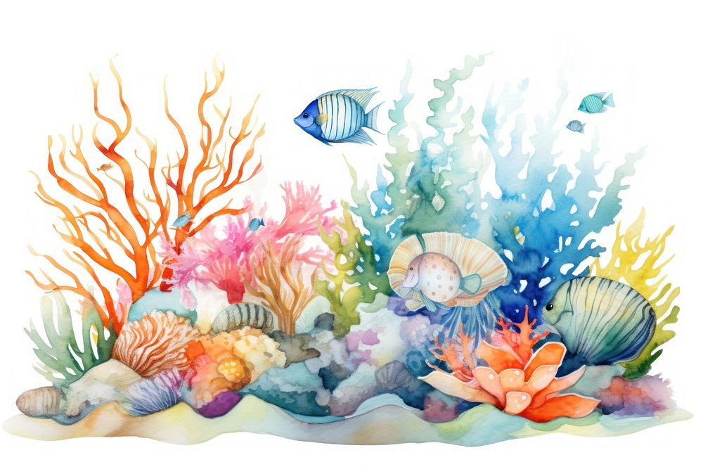 Sea outdoors aquarium nature. AI generated Image by rawpixel.