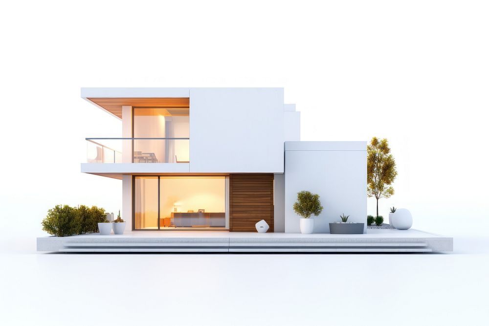 Architecture building house villa. AI generated Image by rawpixel.