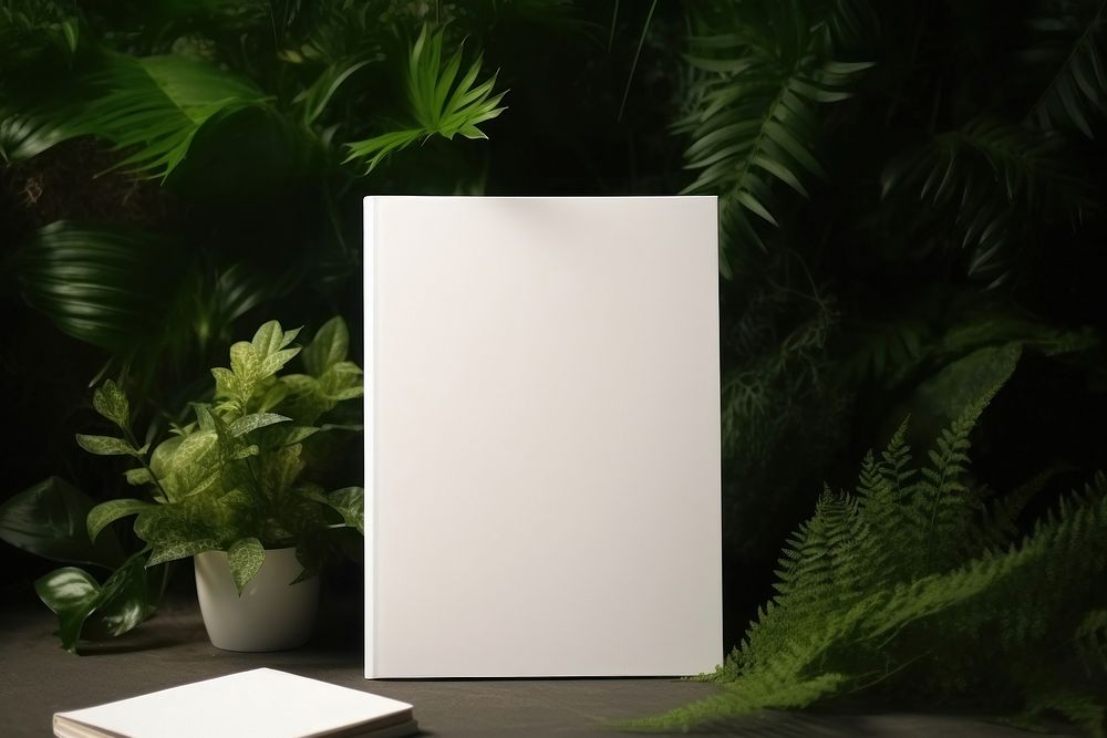 Plant green white paper. AI generated Image by rawpixel.