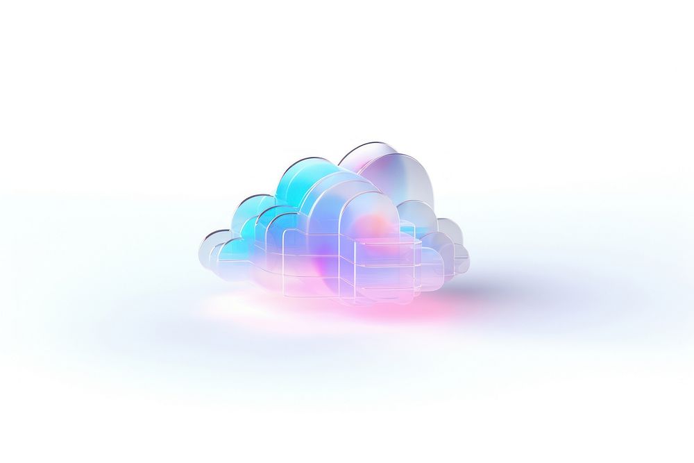 Technology purple cloud accessories. AI generated Image by rawpixel.