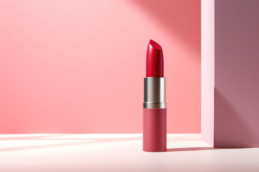 Lipstick cosmetics magenta glamour. AI generated Image by rawpixel.