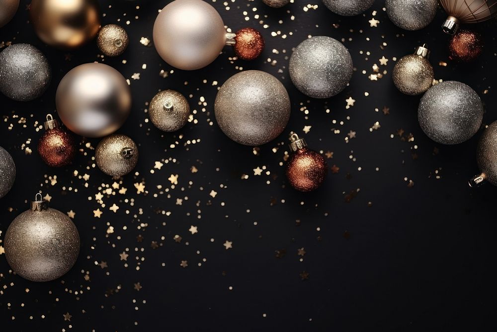 Backgrounds christmas sphere christmas ornament. AI generated Image by rawpixel.