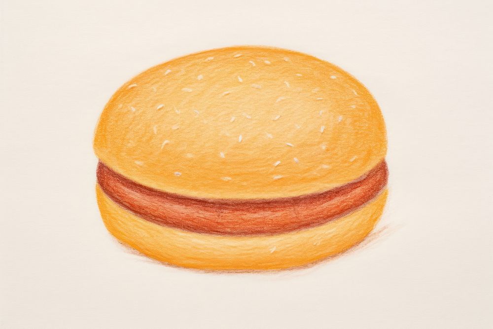 Hamburger bread food freshness. AI generated Image by rawpixel.