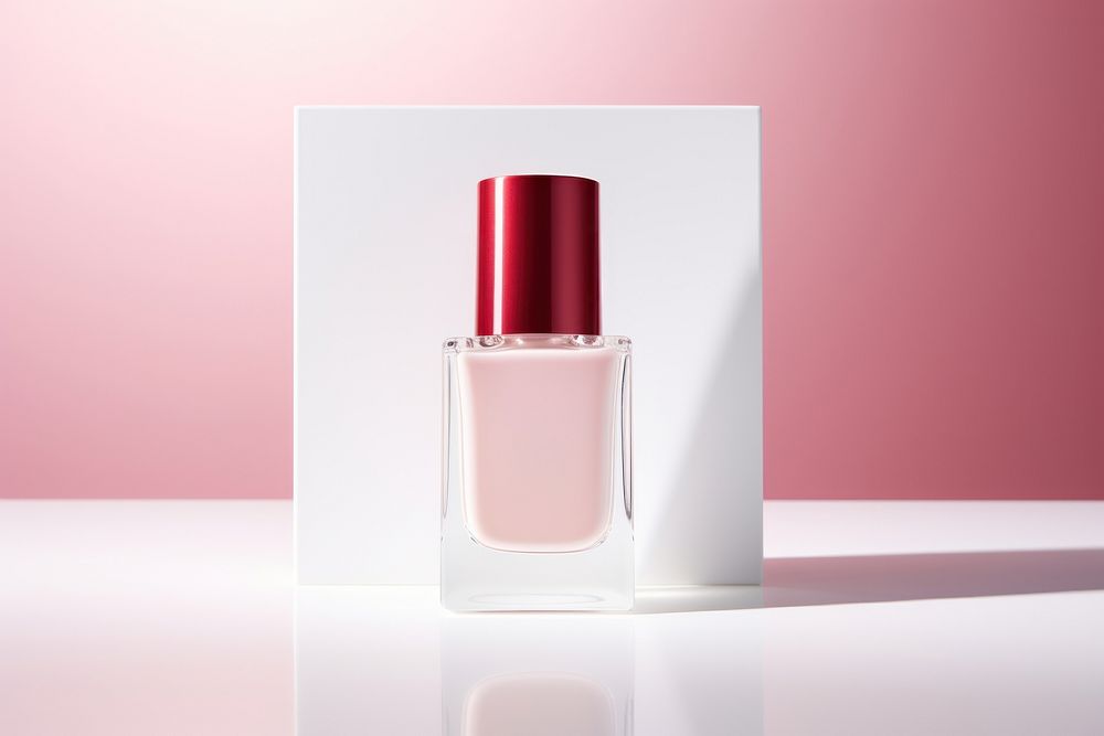 Cosmetics lipstick perfume bottle. AI generated Image by rawpixel.