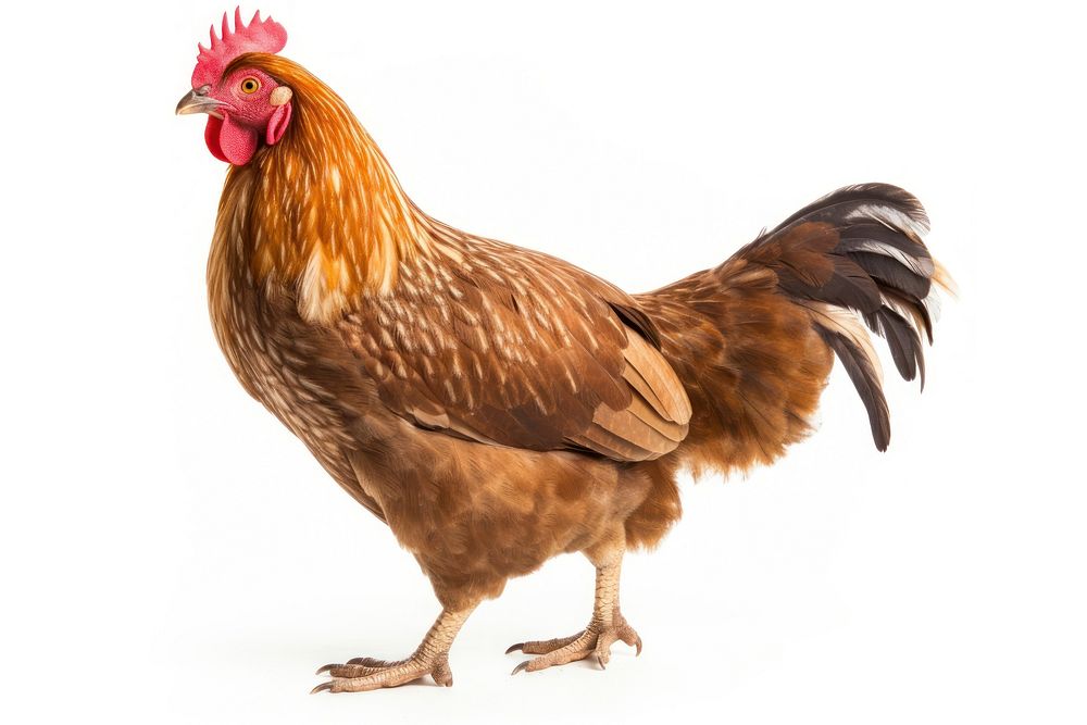 Chicken poultry animal fowl. AI generated Image by rawpixel.