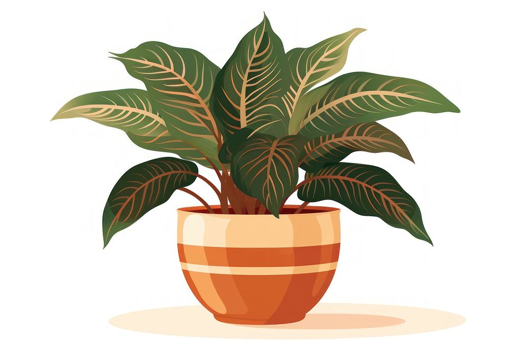 Plant houseplant leaf pot. AI generated Image by rawpixel.