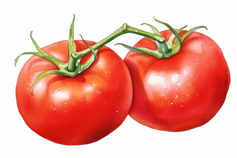 Tomato vegetable fruit plant. AI generated Image by rawpixel.