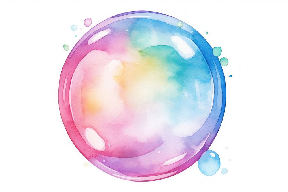 Bubble sphere creativity astronomy. AI generated Image by rawpixel.