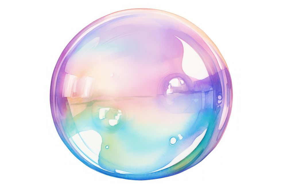 Bubble sphere transparent lightweight. AI generated Image by rawpixel.