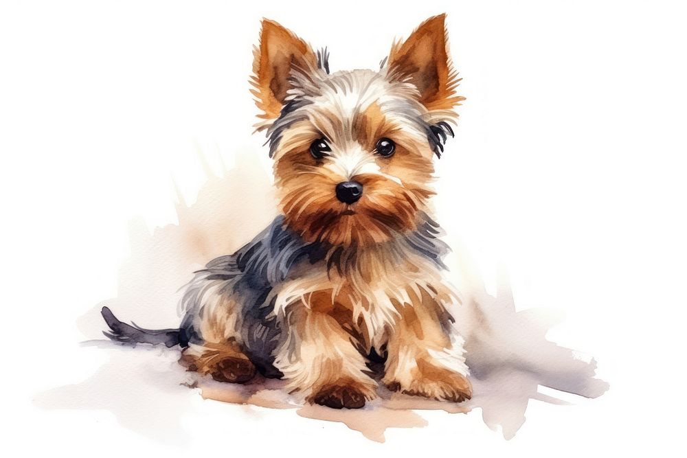 Dog terrier mammal animal. AI generated Image by rawpixel.