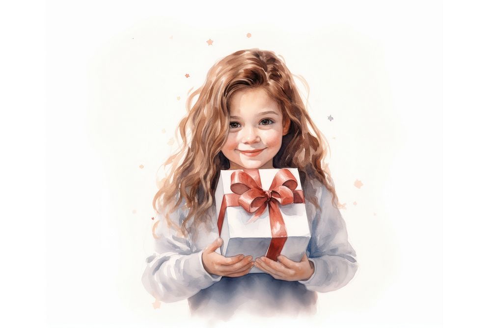 Portrait holding paper child. AI generated Image by rawpixel.