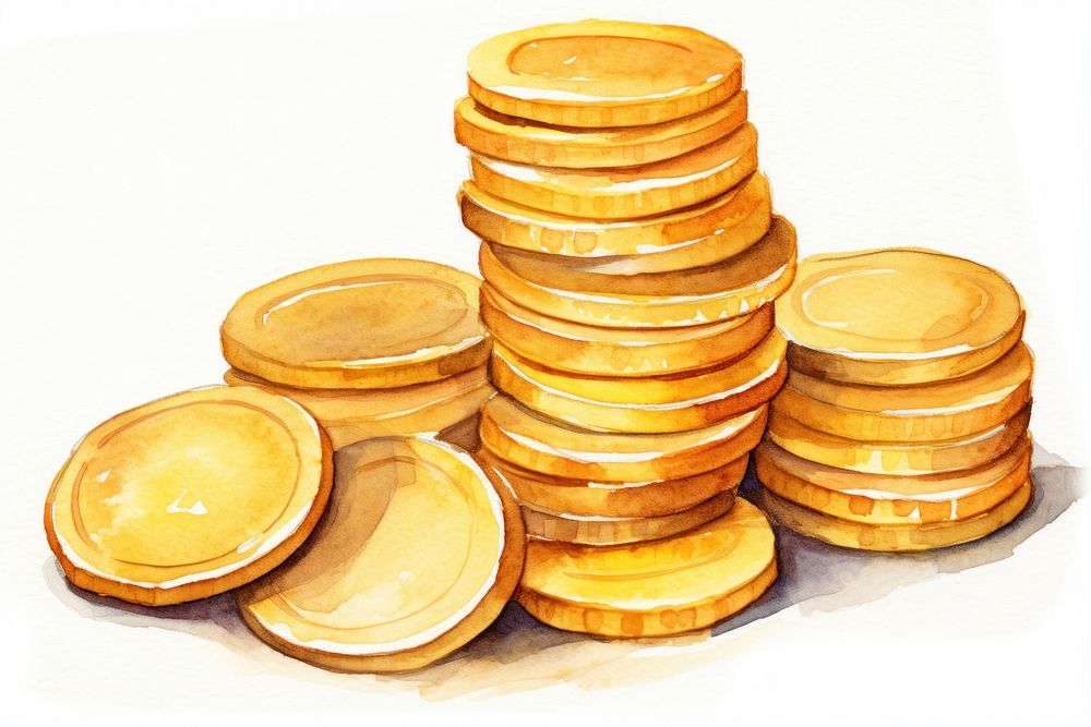 Gold money coin investment. AI generated Image by rawpixel.