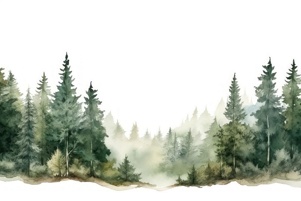 Forest land backgrounds landscape. AI generated Image by rawpixel.