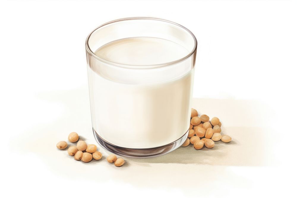Milk dairy food soy. AI generated Image by rawpixel.