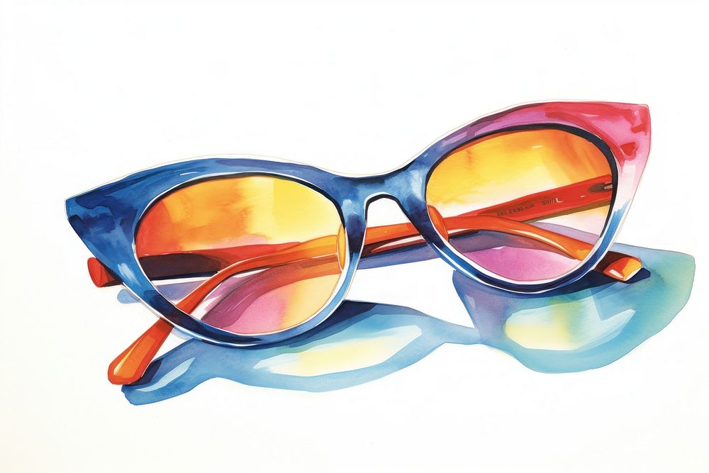 Sunglasses fashion accessories creativity. AI generated Image by rawpixel.
