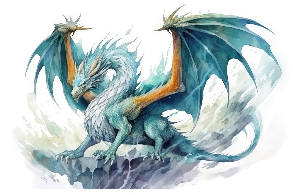 Dragon animal representation creativity. AI generated Image by rawpixel.