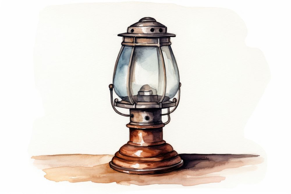 Lamp lantern illuminated protection. AI generated Image by rawpixel.