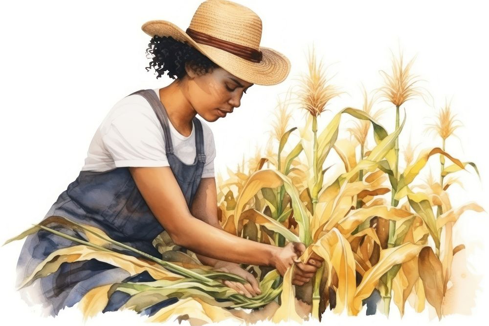 Field agriculture outdoors harvest. AI generated Image by rawpixel.