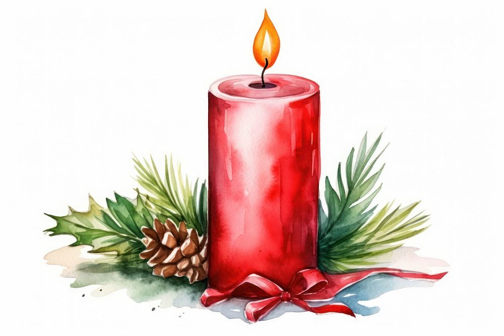 Candle christmas white background illuminated. | Free Photo - rawpixel