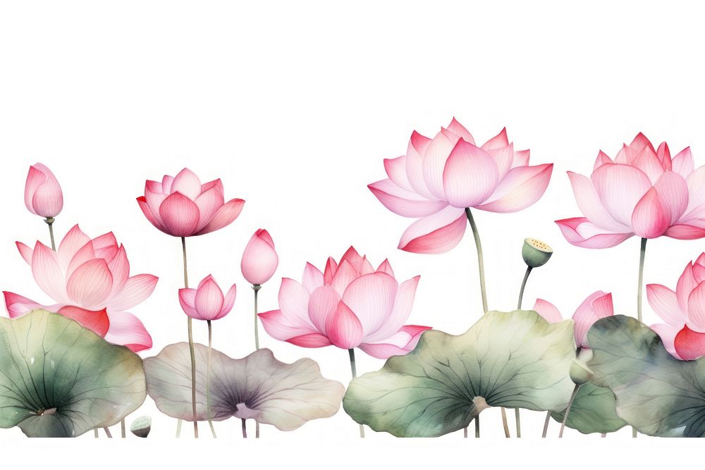 Lotus flower. 