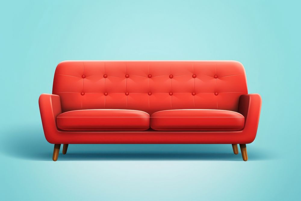 Furniture sofa comfortable relaxation. AI generated Image by rawpixel.