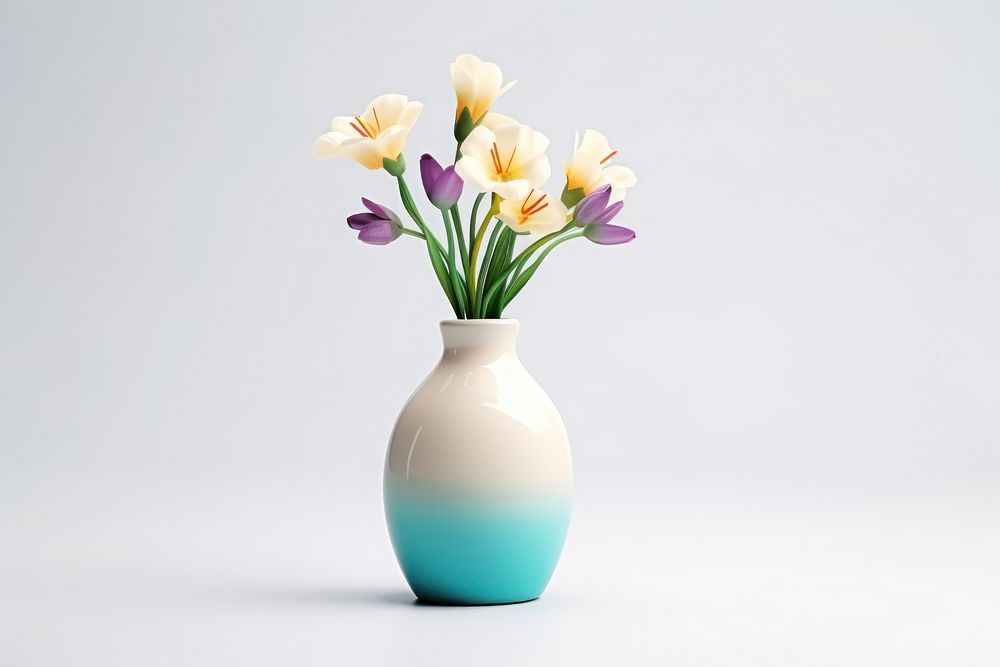 Flower vase plant toy. AI generated Image by rawpixel.