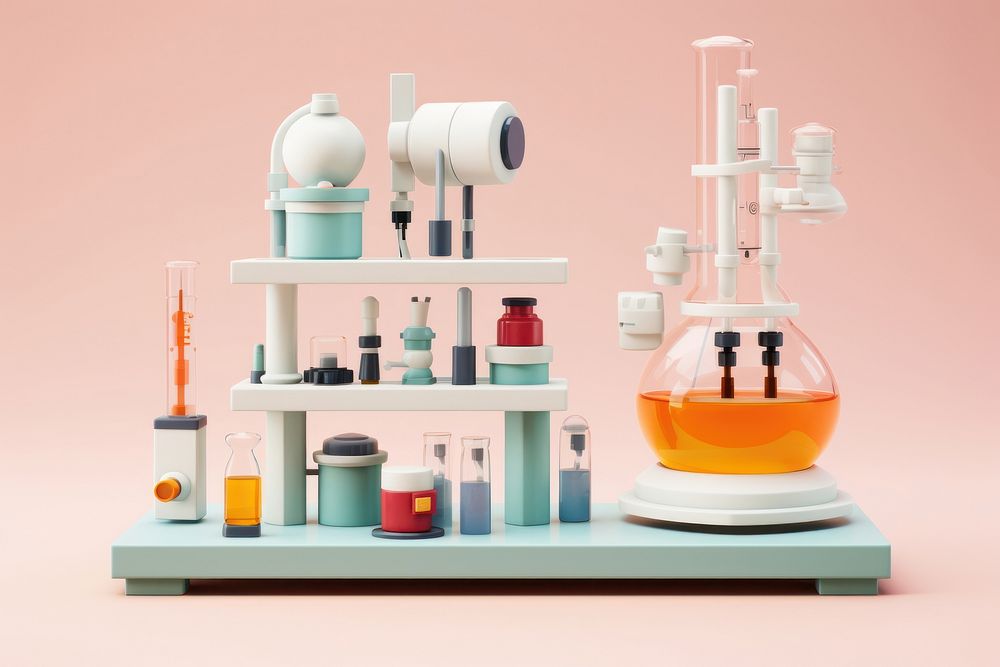 Toy science bottle technology. AI generated Image by rawpixel.