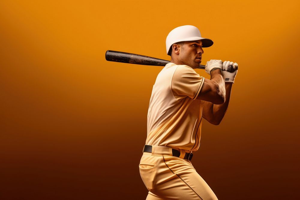 Baseball helmet player sports. AI generated Image by rawpixel.