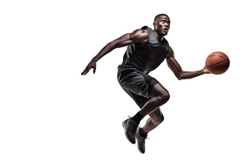 Basketball footwear sports player. AI generated Image by rawpixel.